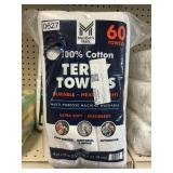Terry towels 60 ct