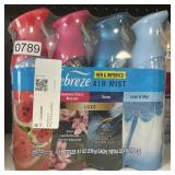 Febreze mist 4 bottles
