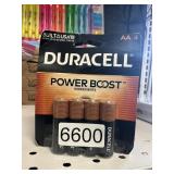 Duracell AA 4 ct batteries