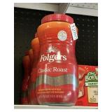 Folgers classic roast instant coffee 16 oz