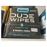 Dude wipes XL 400 ct