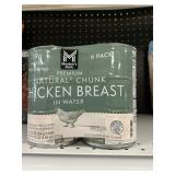 Chicken Breast in water 6-12.5 oz cans