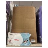 Huggies baby wipes box lot
