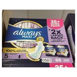 Always maxi 66 pads
