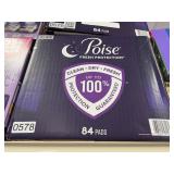 Poise 84 pads