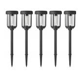 5-Pack LED solar path lights