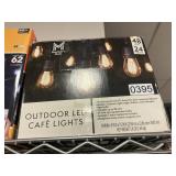 Outdoor LED cafe lights 48ft