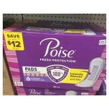 Poise ultimate long 96 pads