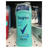Degree shower clean deodorant 5 pack