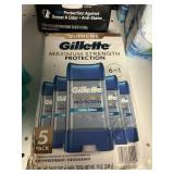 Gillette max deodorant 5 pack