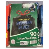Power Flex large yard bags 90 ct