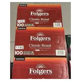Folgers classic roast 100 K cups