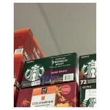Starbucks dark roast 72 K cups