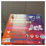 Laundry power pacs 130 pacs