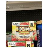 Ro Tel diced tomatoes & green chilies 8 cans