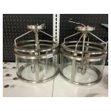 Ceiling mount lights 2 ct 14inHx12inW