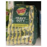 Scotch Brite scrub sponges 24 pack