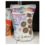 Drizzilicious fudge brownie bites 2-8 oz