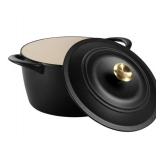 Tramontina 7qt dutch oven-satin black