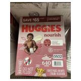 Huggies nourish 640 wipes