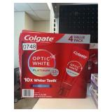 Colgate optic white 4 pack