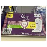Poise 132 liners