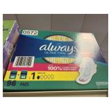 Always ultra thin 96 pads