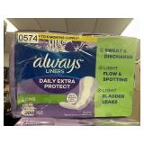 Always liners long 200 ct