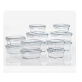 Glasslock oven 24pcs glass food storage set