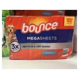 Bounce mega sheets 210 sheets