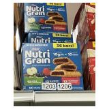 Nutri Grain 36 bars