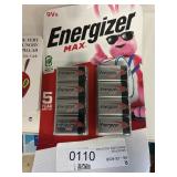 Energizer max 9V 8 ct