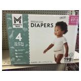 Premium 198 diapers size 4