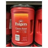 Folgers classic roast medium 43.5 oz