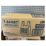 T-Shirt bags 1000 ct-blue