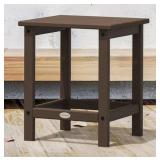 Polywood Gulf Shore side table -brown