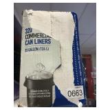 320 Commercial can liners 33 gal