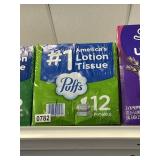 Puffs 12 boxes