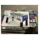 Competition size foosball table