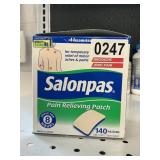 Salonpas pain patch 140ct