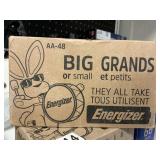 Energizer AA batteries 48 ct
