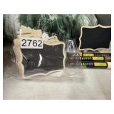 10 Chalk board table seating signs- 3-chalk marker