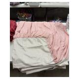 6 ct Sqaure table cloths w/ skirts