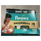 Pampers NB 174 diapers