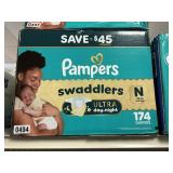 Pampers NB 174 diapers