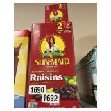 Sun Maid raisins 3.75lbs
