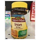 Nature Made Iron 65mg 365 tablets