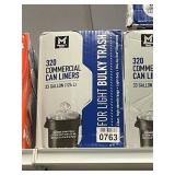 320 Commercial can liners 33 gal