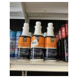 Oven,grill & fryer cleaner 3 bottles