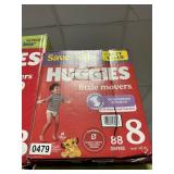 Huggies 88 diapers size 8